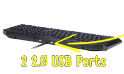 2 2.0 USB Ports
