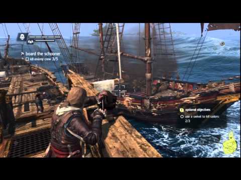 Assassin’s Creed IV Black Flag: Sequence 3 Memory 3 (Prizes and Plunder) 100% Sync – HTG – YouTube thumbnail
