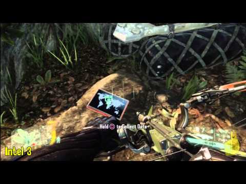 Crysis 3: Mission 2 – Welcome to Jungle Collectables (Intel and Nanosuits) – HTG – YouTube thumbnail