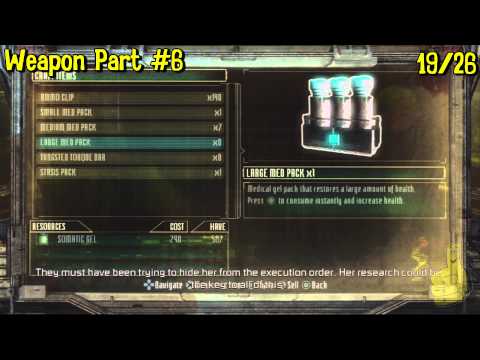 Dead Space 3: Chapter 4- All Collectibles Locations (Artifacts, Logs, Weapon Parts & Circuits) – HTG