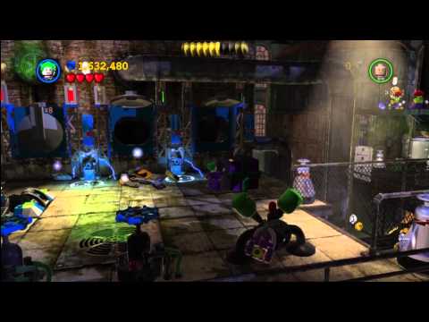 Lego Batman 2 DC Super Heroes: Level 5 FREE PLAY – 10 of 10 Mini Kits and Citizen in Peril – HTG