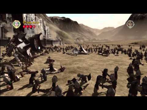 Lego Lord of the Rings:Lvl16/The Battle of Pelennor Fields-You and whos army Trophy/Achievement- HTG – YouTube thumbnail