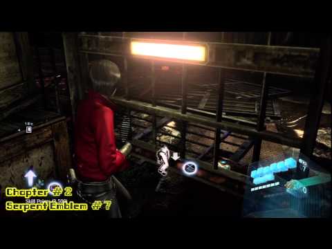 Resident Evil 6: Ada Campaign – All 20 Serpent Emblems – HTG – YouTube thumbnail
