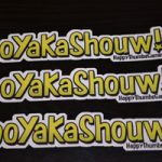 BooYaKaShouw 3 Pack Vinyl Stickers