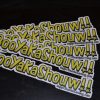 BooYaKaShouw 5 Pack Vinyl Stickers