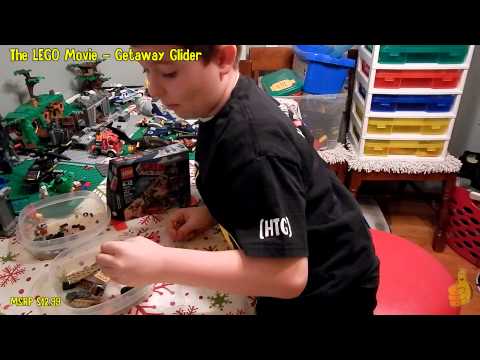 SpeedRhyser SpeedBuild – Lego The Movie Getaway Glider Kit  (Test series) – HTG
