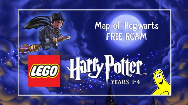 lego harry potter years 1 4 map
