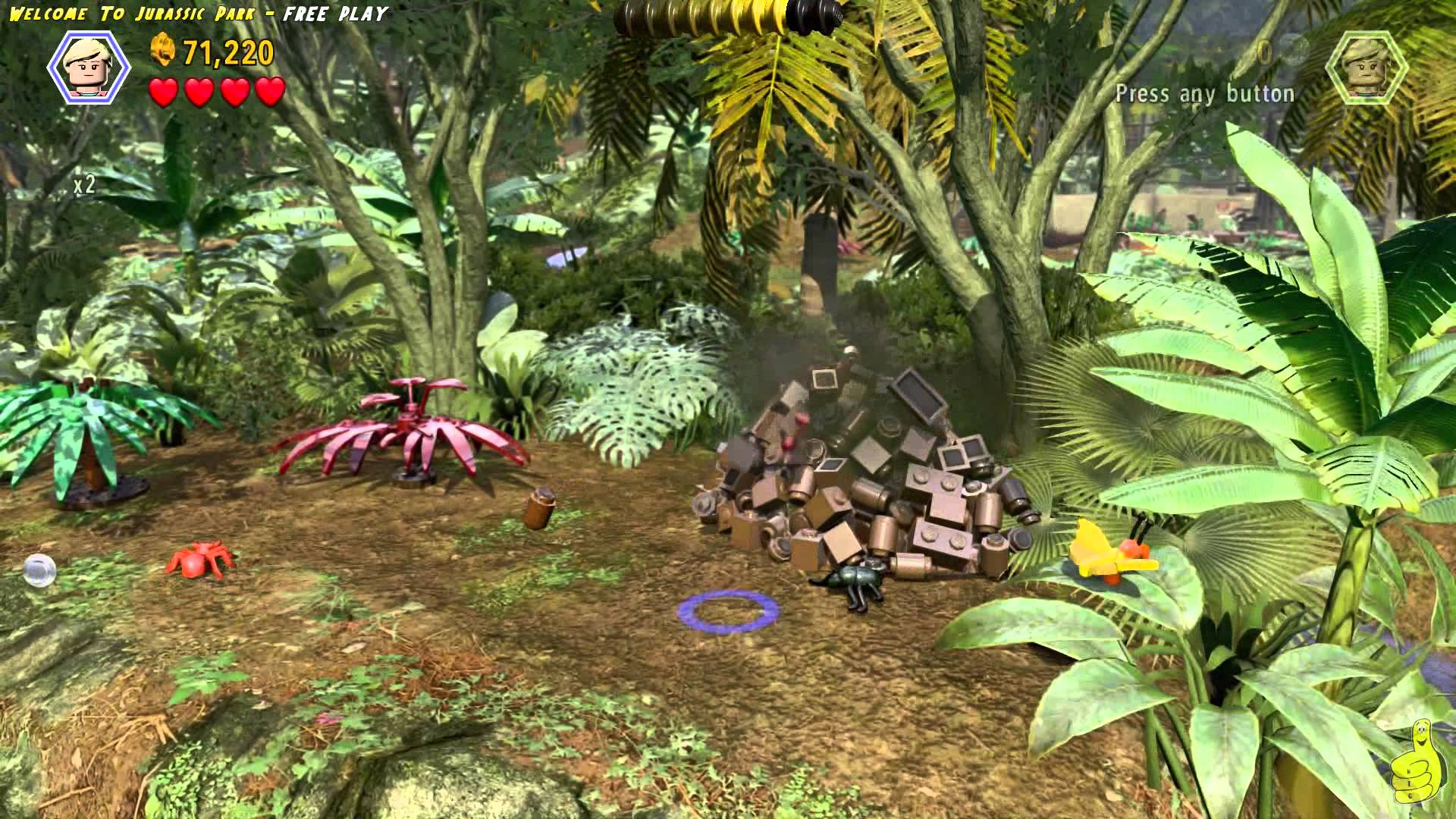 Lego Jurassic World: Level 2 Welcome To Jurassic Park FREE PLAY (All Collectibles) – HTG