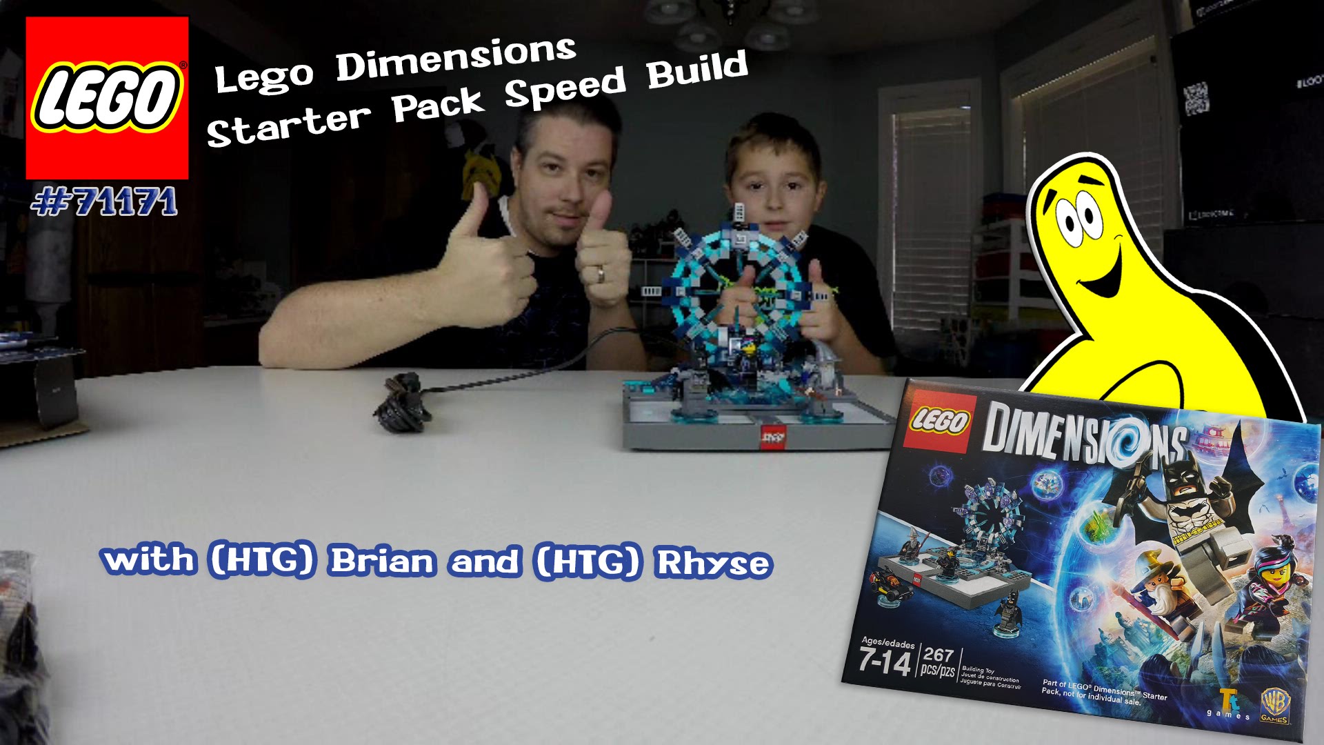Lego Dimensions: Starter Pack #71171 Speed Build w/ Brian and Rhyse – HTG