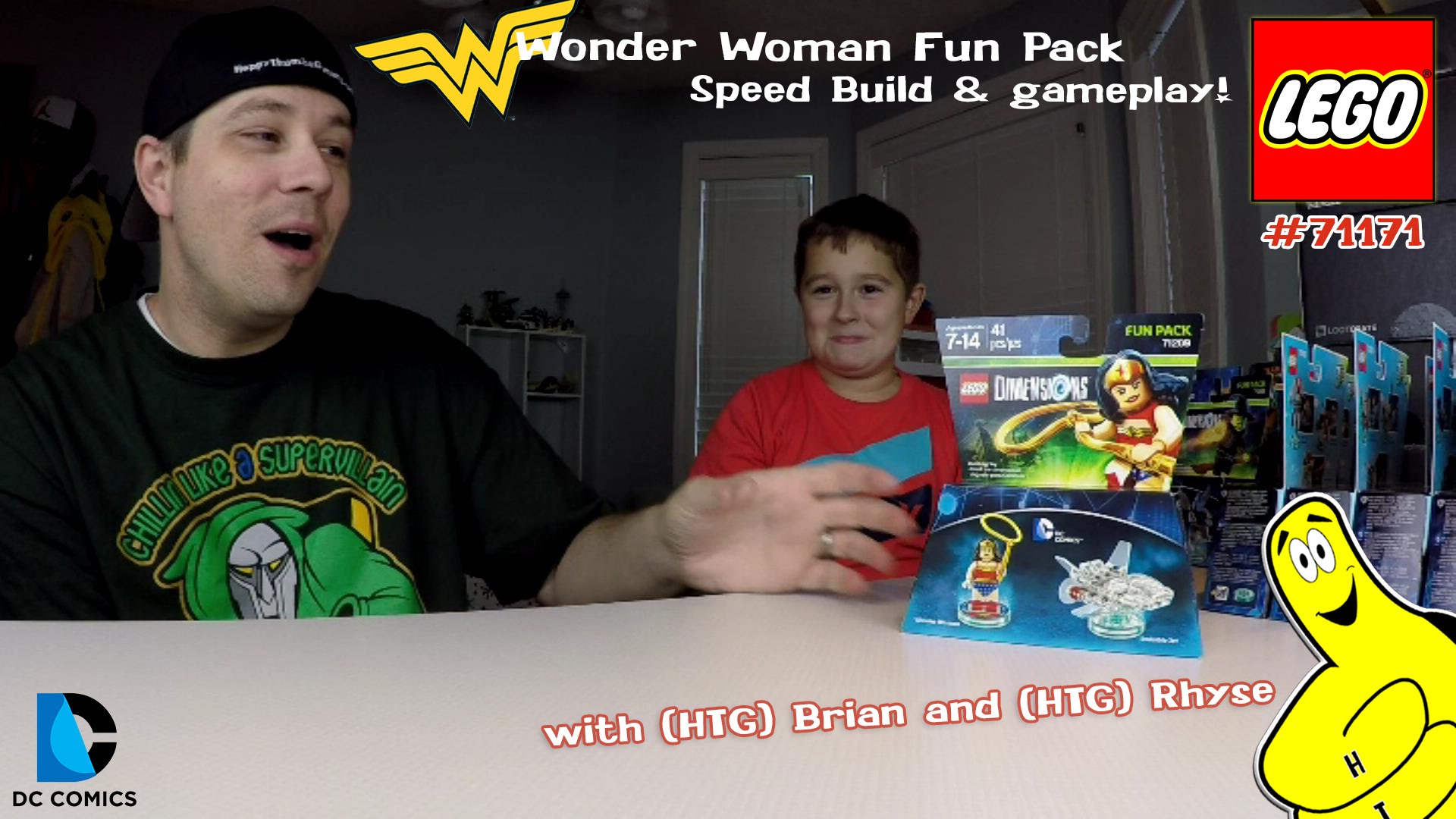 Lego Dimensions #71209 Wonder Woman Fun Pack Speed Build – HTG