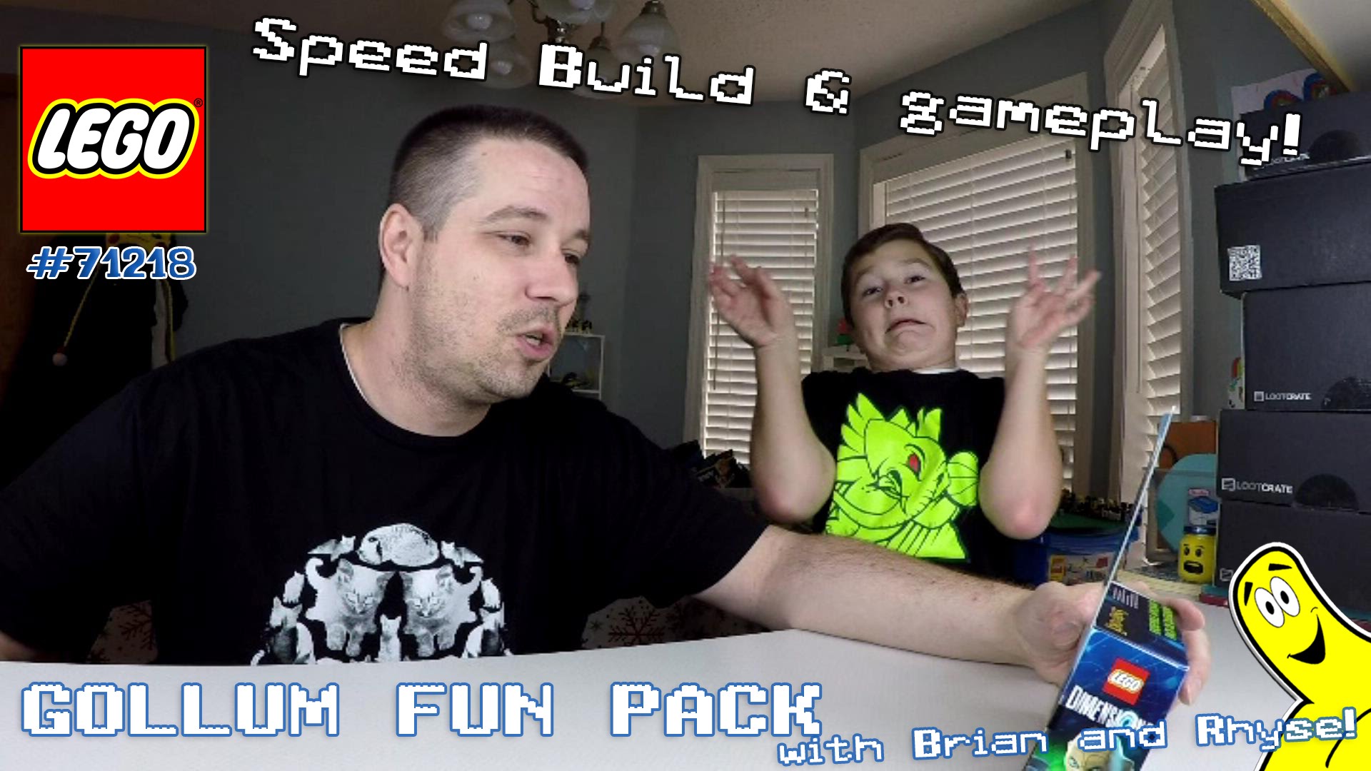 Lego Dimensions: #71218 Gollum FUN Pack and Speed Build – HTG