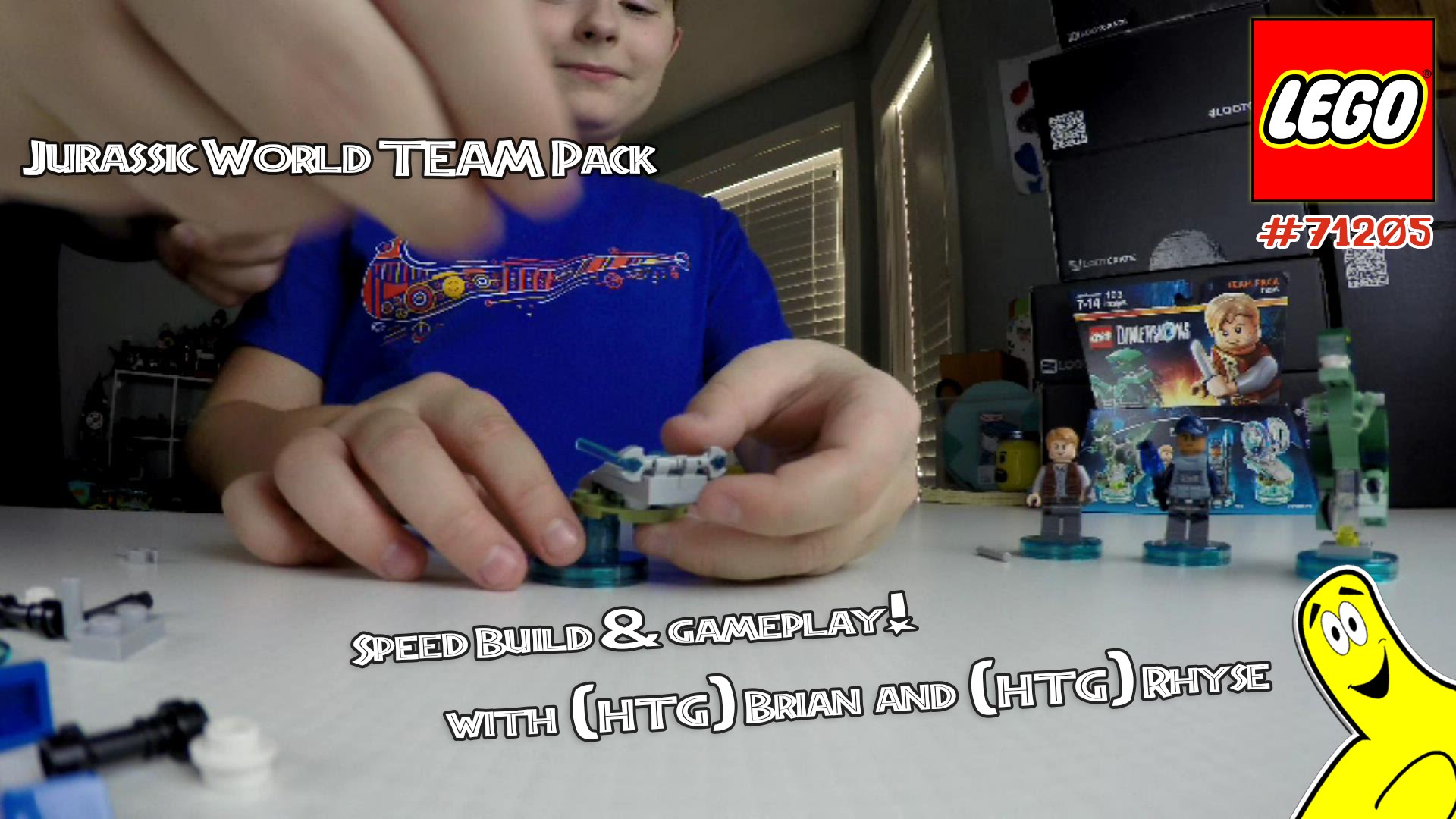 Lego Dimensions: Jurassic World Team Pack #71205 Speed Build & Gameplay – HTG