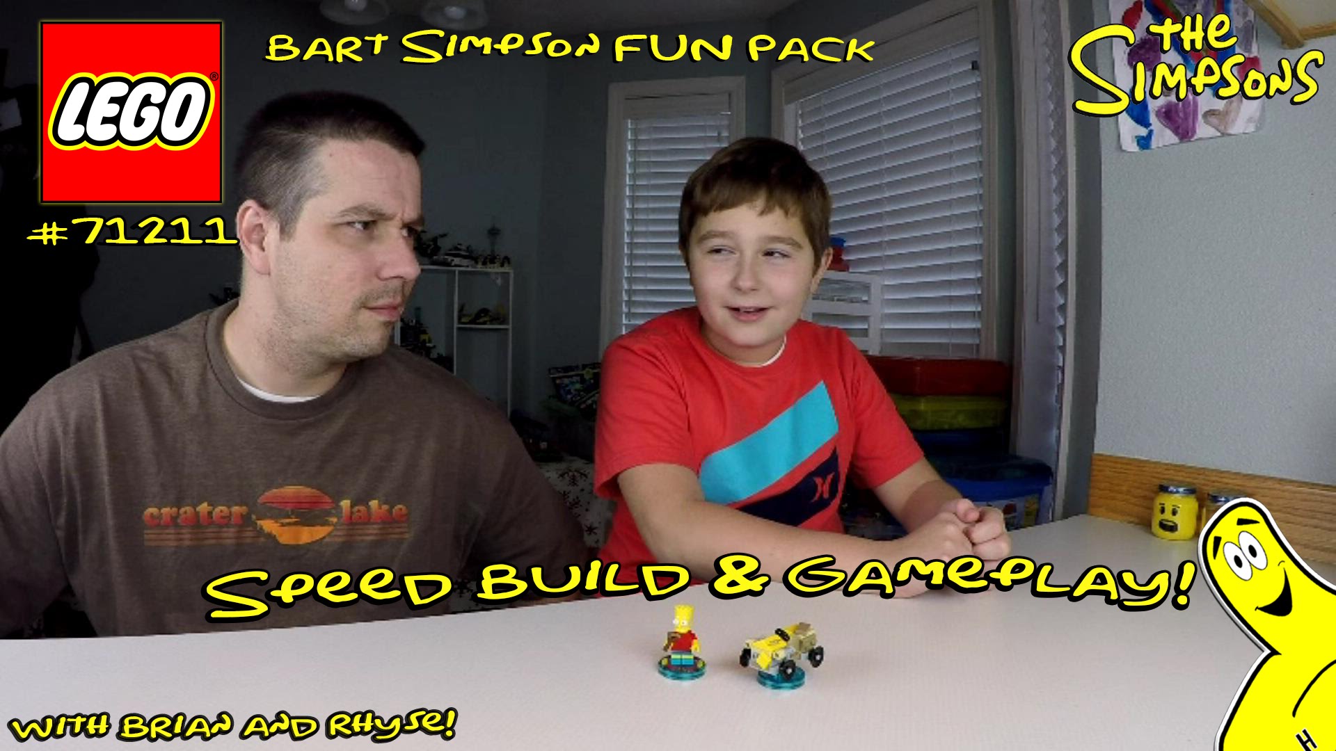 Lego Dimensions: #71211 Bart Simpson Unboxing/SpeedBuild/Gameplay – HTG