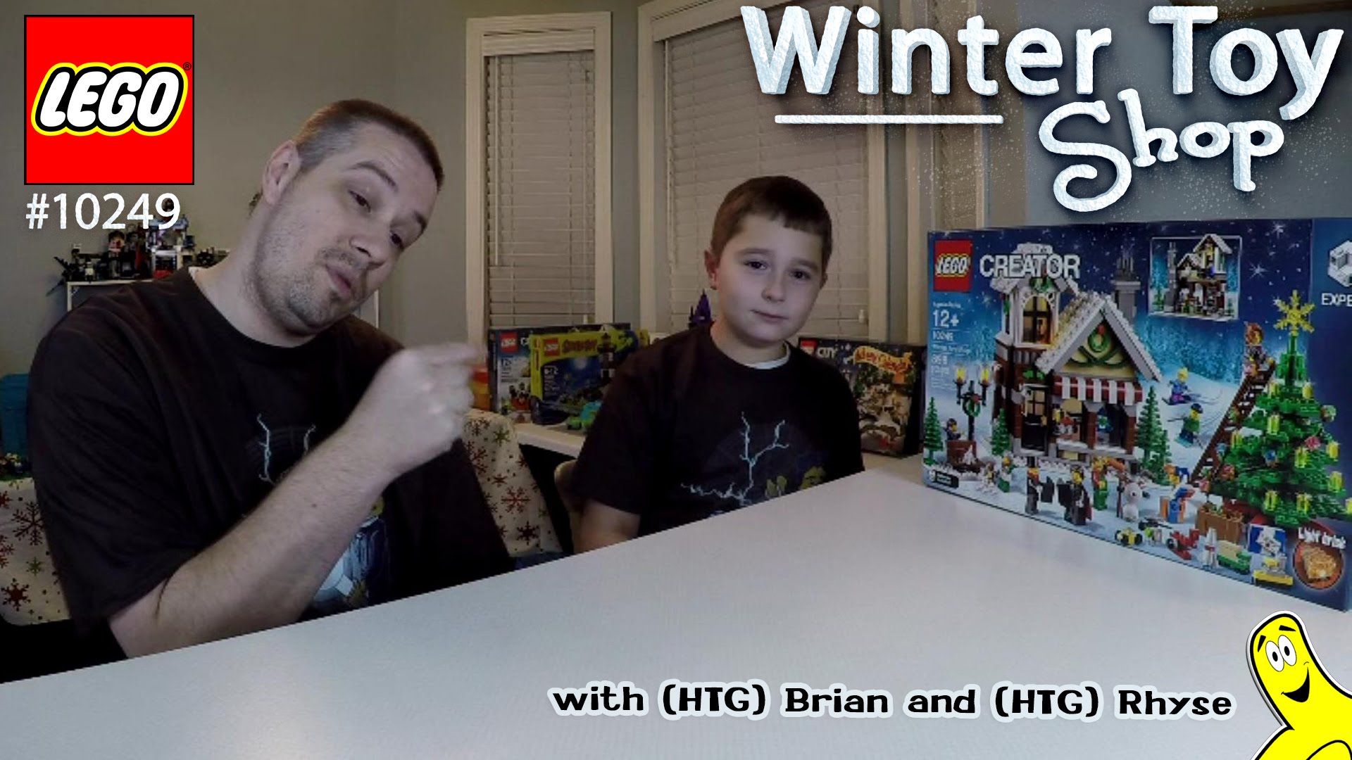 LEGO Speed Build: Winter Toy Shop #10249 w/ Brian and Rhyse – HTG