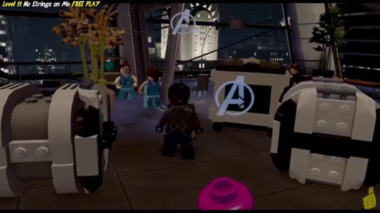 Lego Marvel Avengers: Lvl 11 / No Strings on Me FREE PLAY (All Collectibles) – HTG