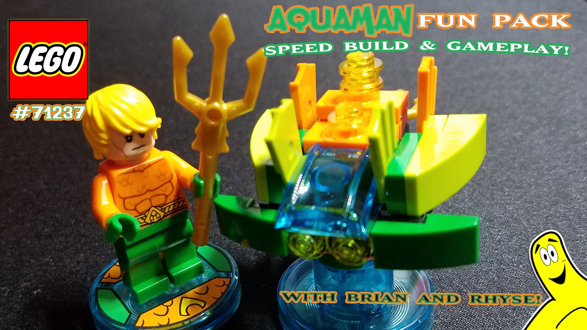 Lego Dimensions: #71237 Aquaman Unboxing/SpeedBuild/Gameplay – HTG