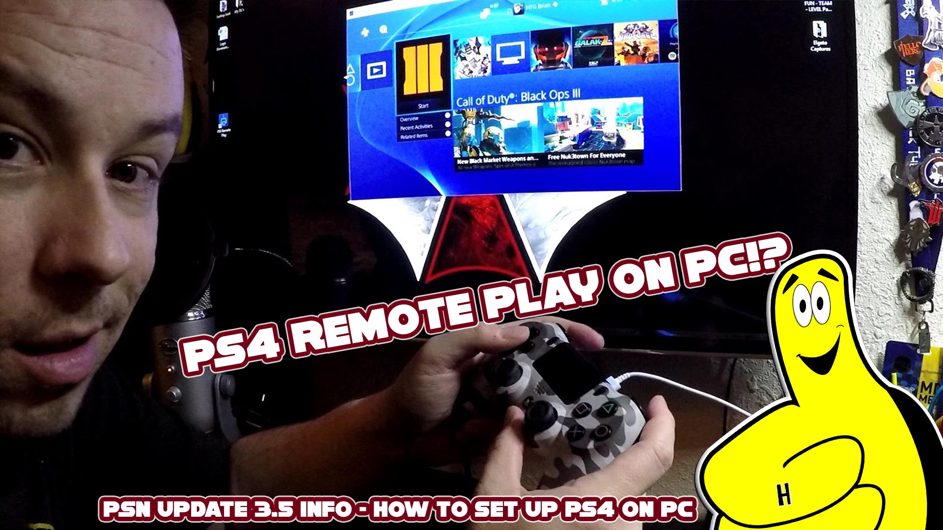 Gamebreak: PSN Update 3.50 Info/ PS4 Remote Play on PC (How to) – HTG