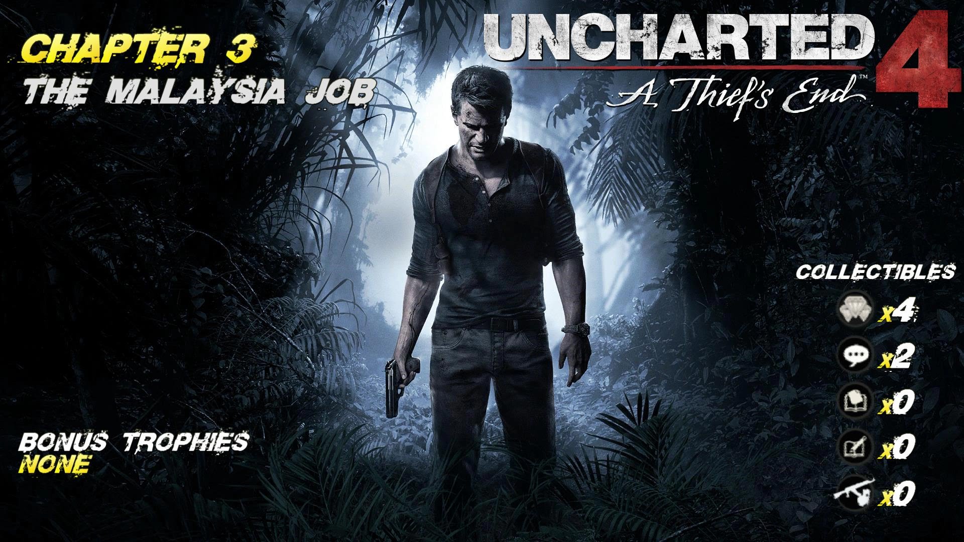 Uncharted 4:  Chap. 3 The Malaysia Job (All Collectibles) – HTG