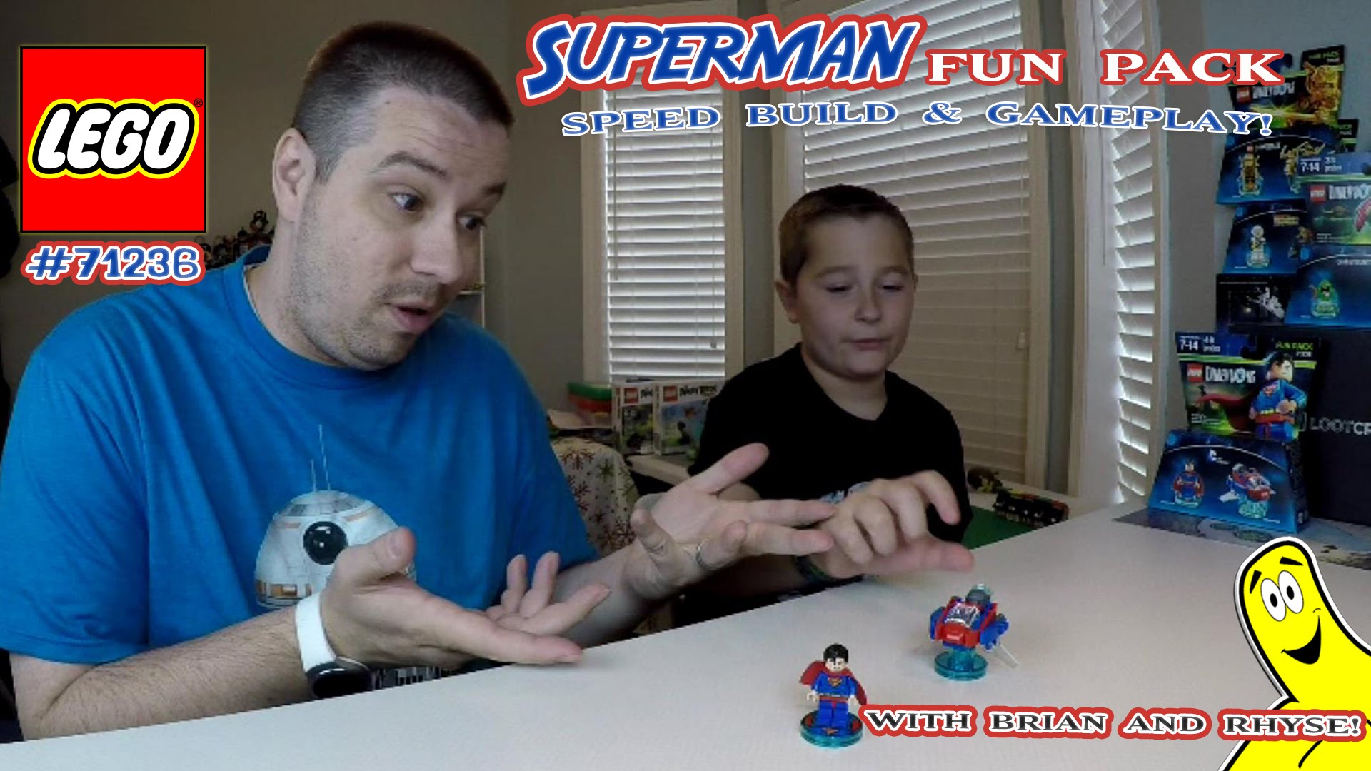 Lego Dimensions: #71236 DC Comics Superman FUN Pack Unboxing/SpeedBuild/Gameplay – HTG
