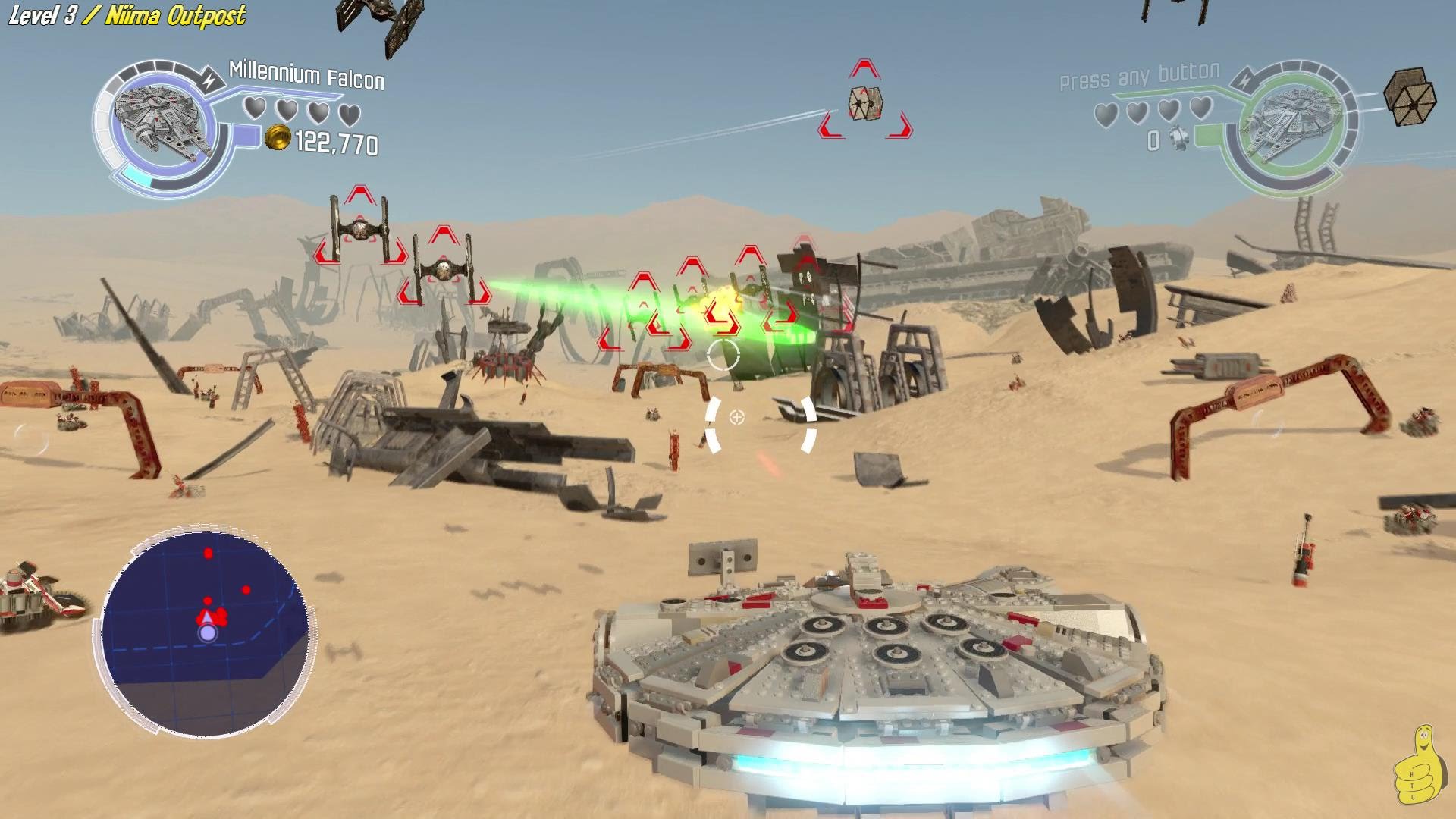 Lego Star Wars The Force Awakens: Lvl 3 / Niima Outpost STORY – HTG