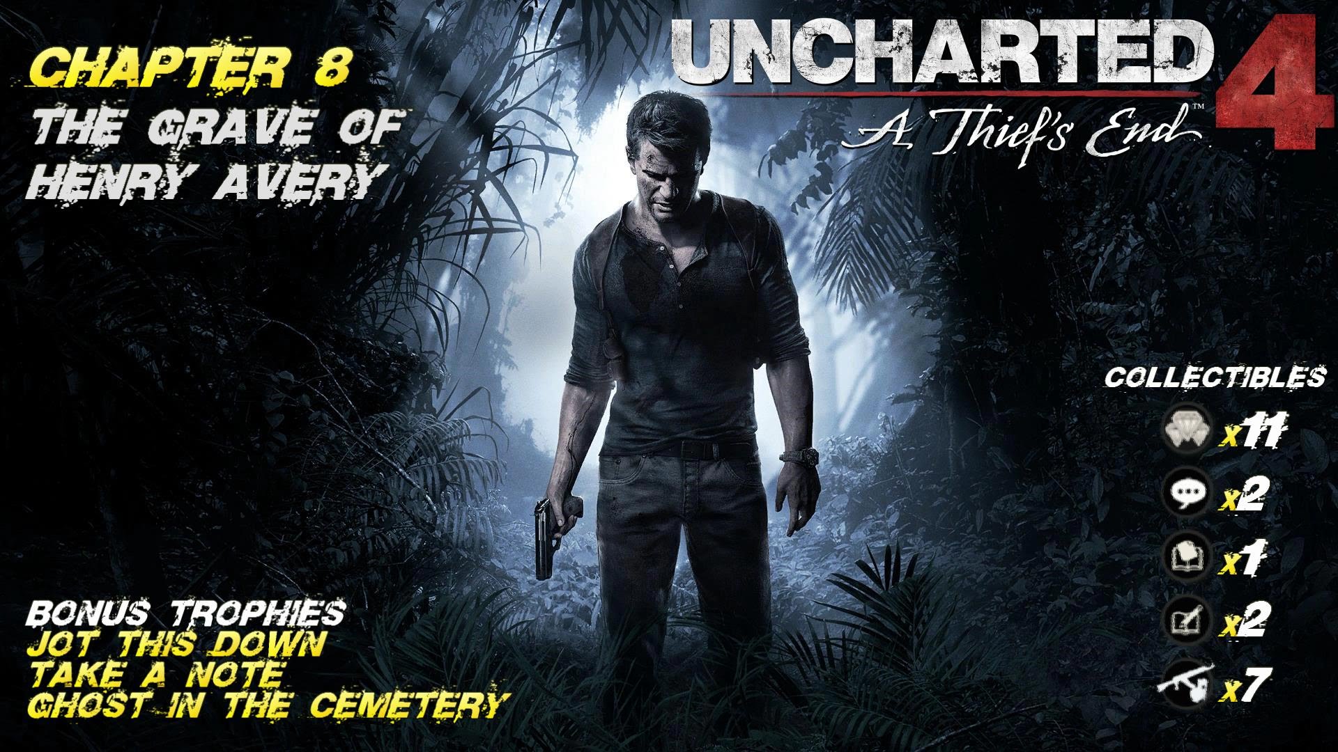 Uncharted 4: Chap. 8 The Grave of Henry Avery (All Collectibles) – HTG