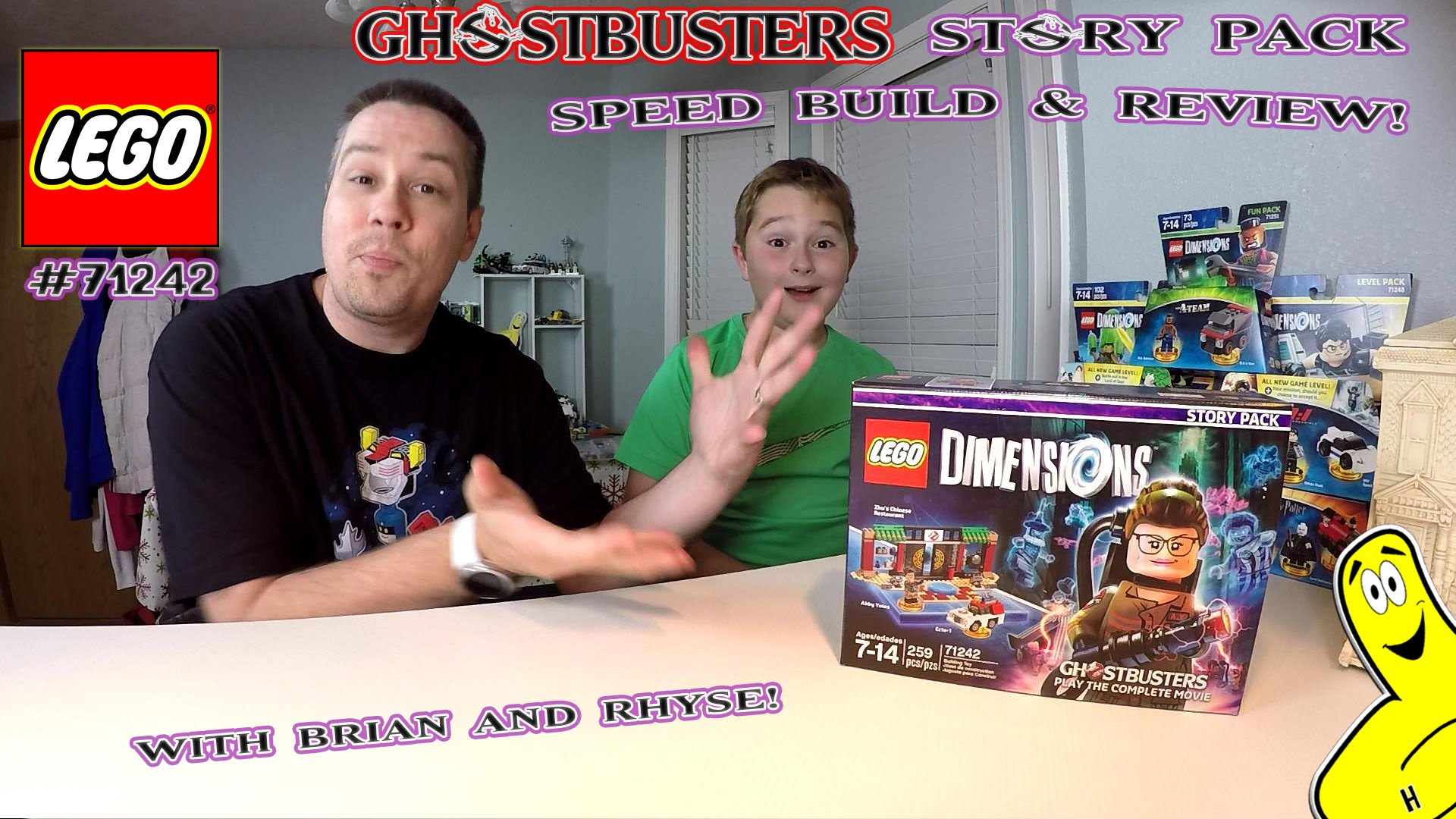 Lego Dimensions: #71242 Ghostbusters (2016) STORY PACK Unboxing/SpeedBuild – HTG