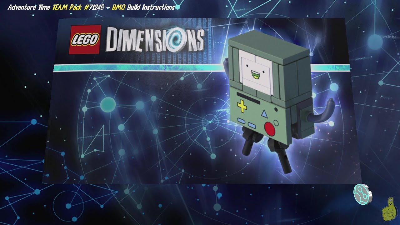 Lego Dimensions: BMO / Build Instructions (Adventure Time TEAM Pack #71246) – HTG