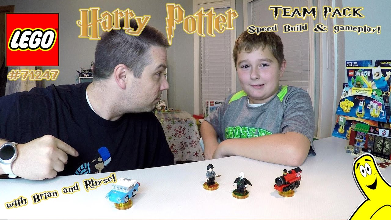 Lego Dimensions: Harry Potter Team Pack #71247 Unboxing, Speed Build & Gameplay – HTG