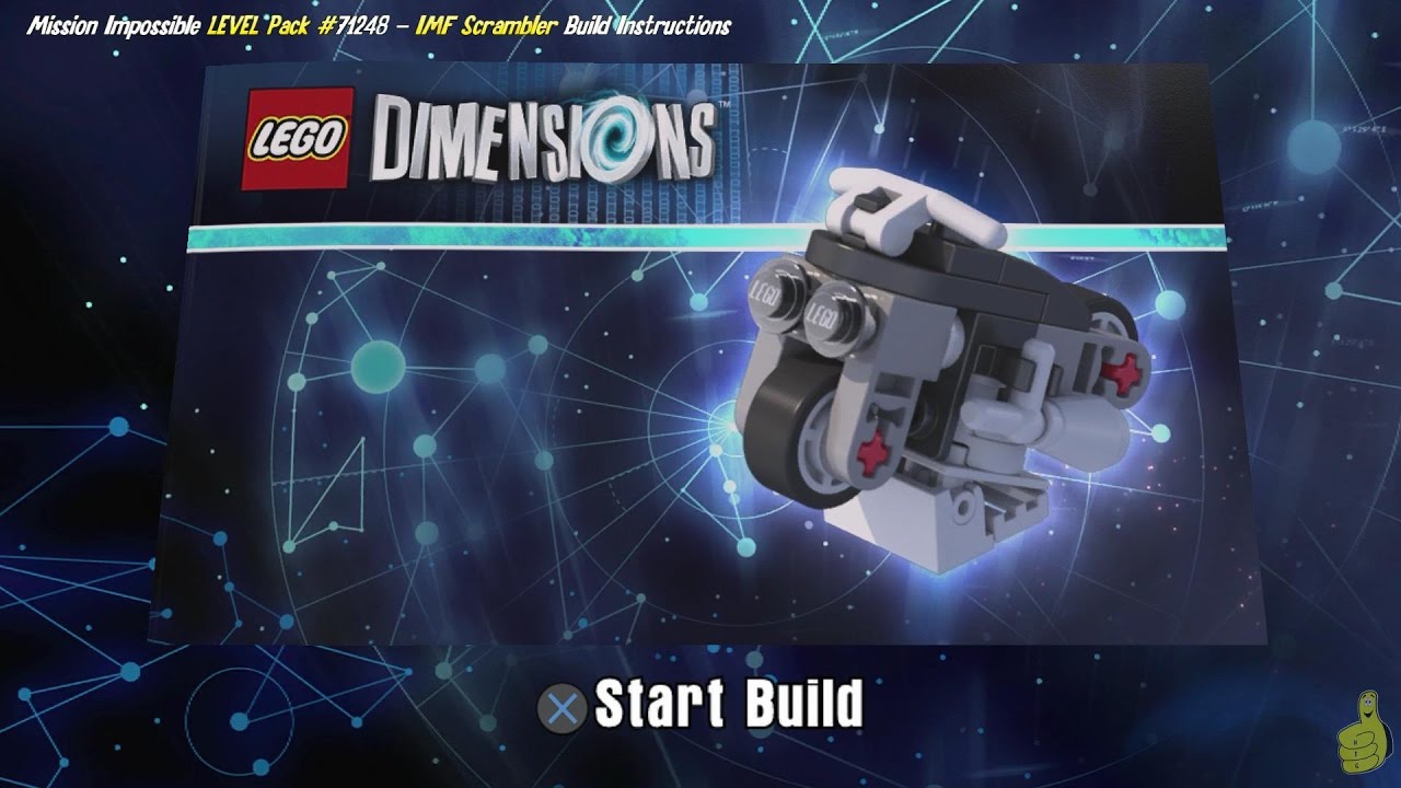 Lego Dimensions: IMF Scrambler / Build Instructions (Mission Impossible LEVEL Pack #71248) – HTG