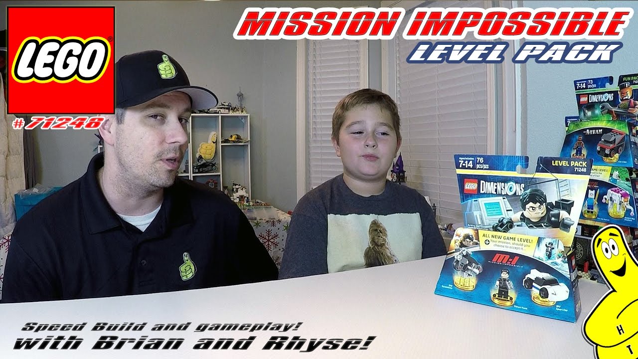 Lego Dimensions: Mission Impossible Level Pack #71248 Unboxing, Speed Build & Gameplay – HTG