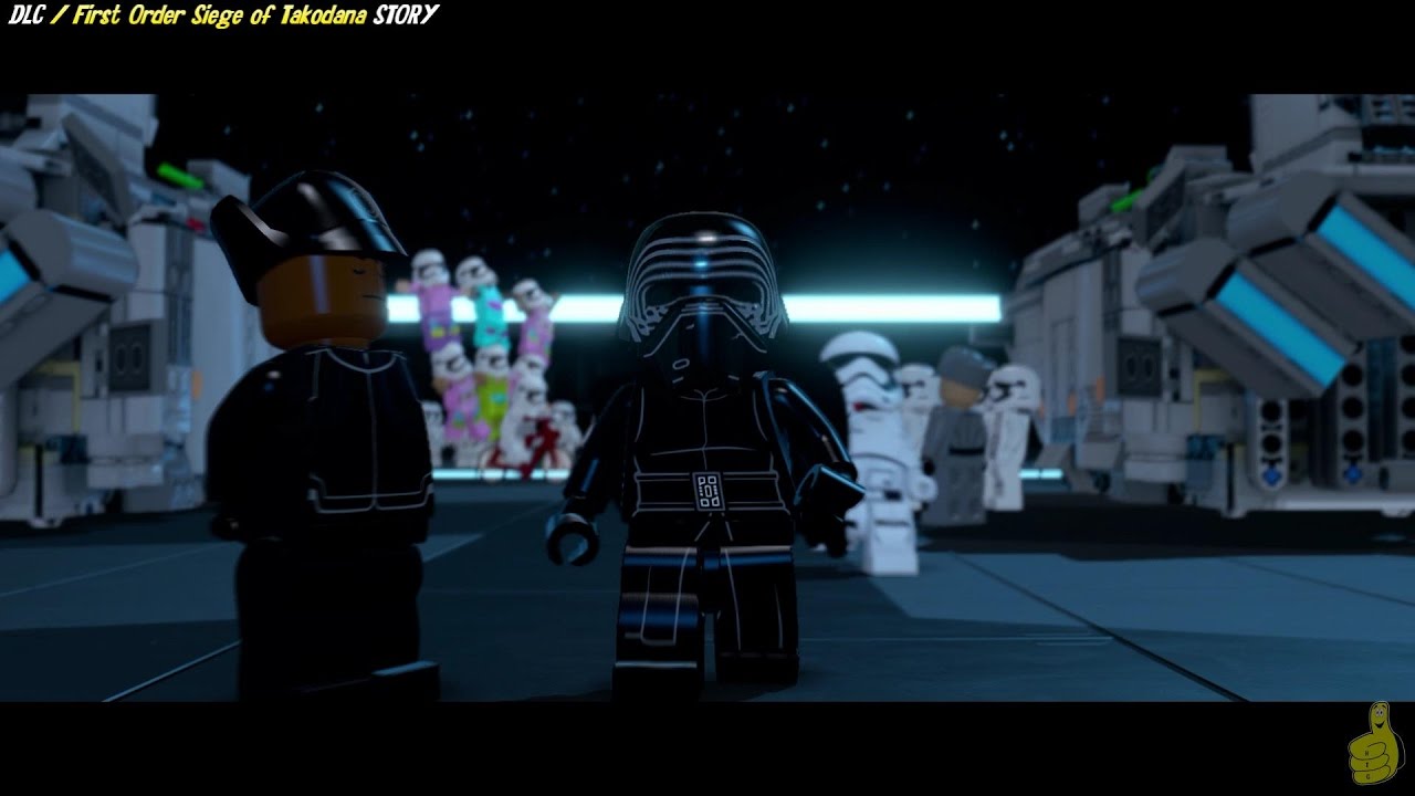 Lego Star Wars The Force Awakens: DLC First Order Siege Of Takodana STORY – HTG