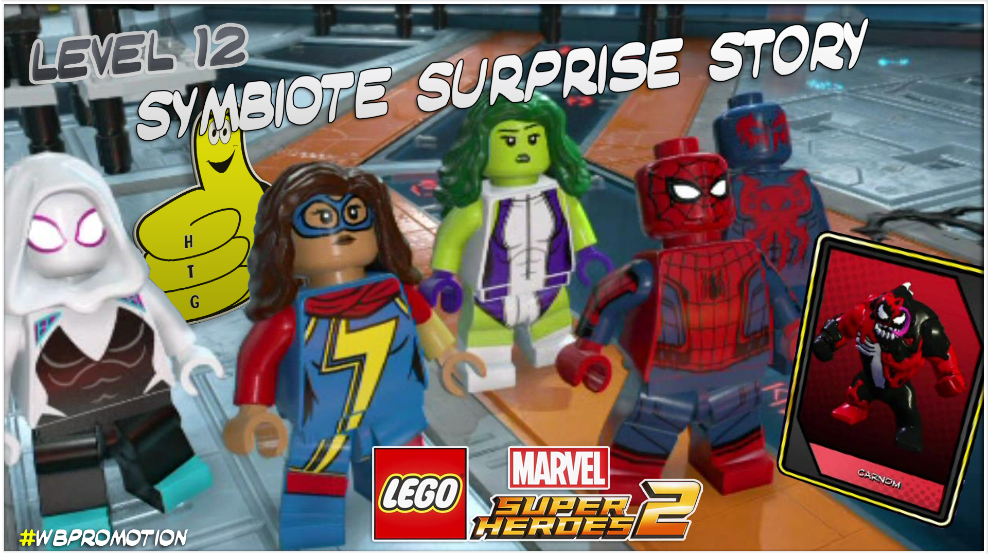 Lego Marvel Superheroes 2: Level 12 / Symbiote Surprise STORY – HTG
