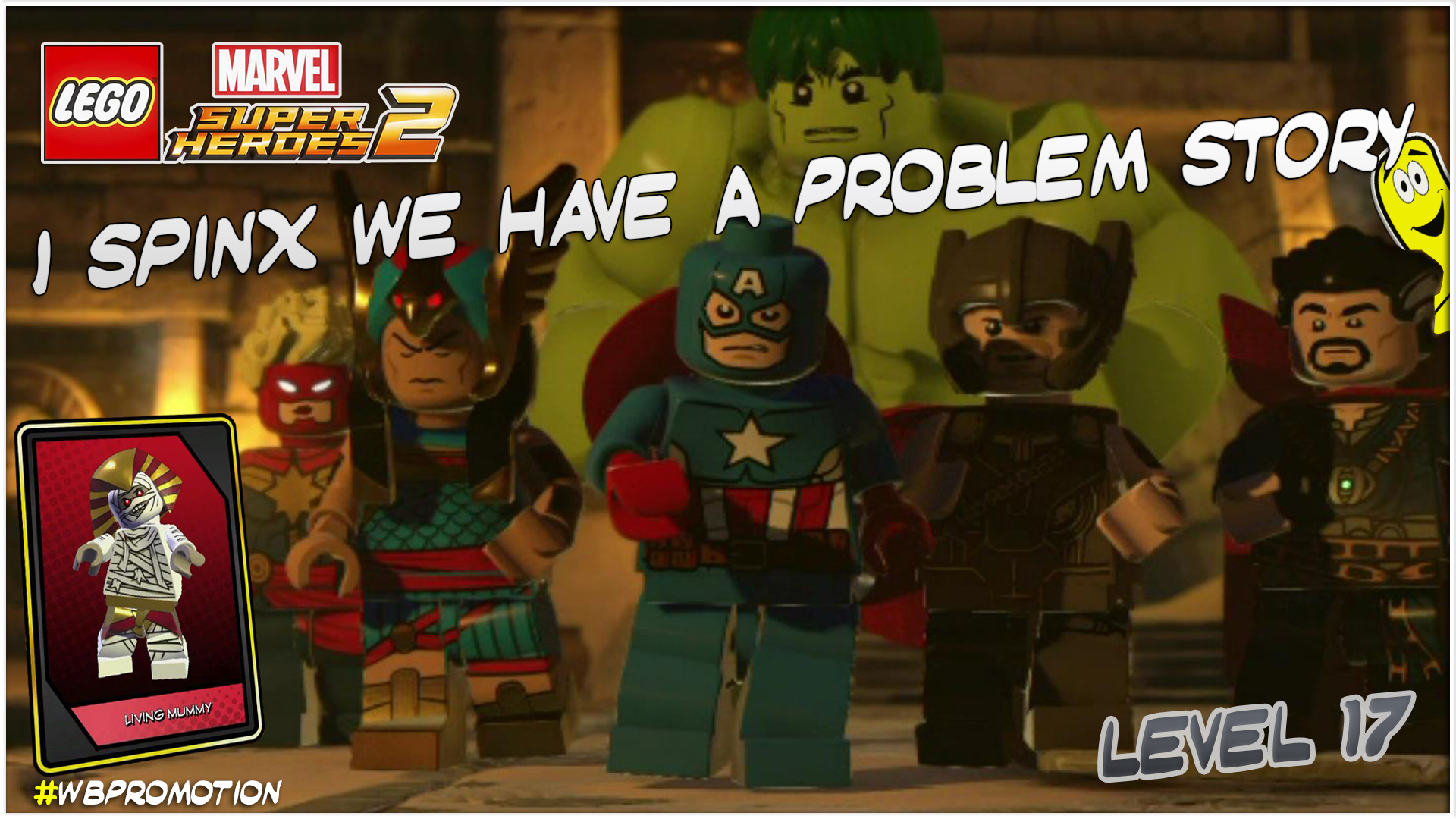 Lego Marvel Superheroes 2: Level 17 / I Spinx We Have A Problem STORY – HTG