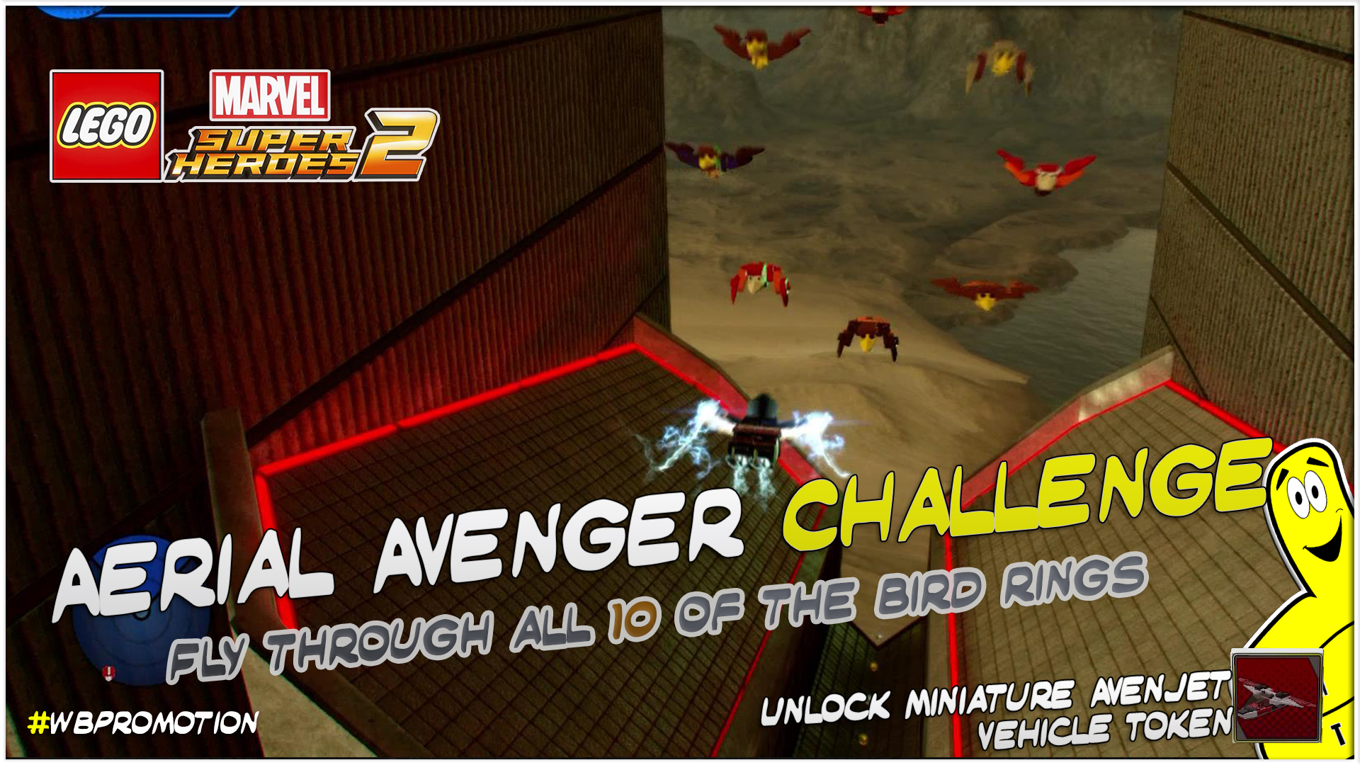 strubehoved hvordan Kritisk Lego Marvel Superheroes 2: Aerial Avenger Challenge – HTG – Happy Thumbs  Gaming