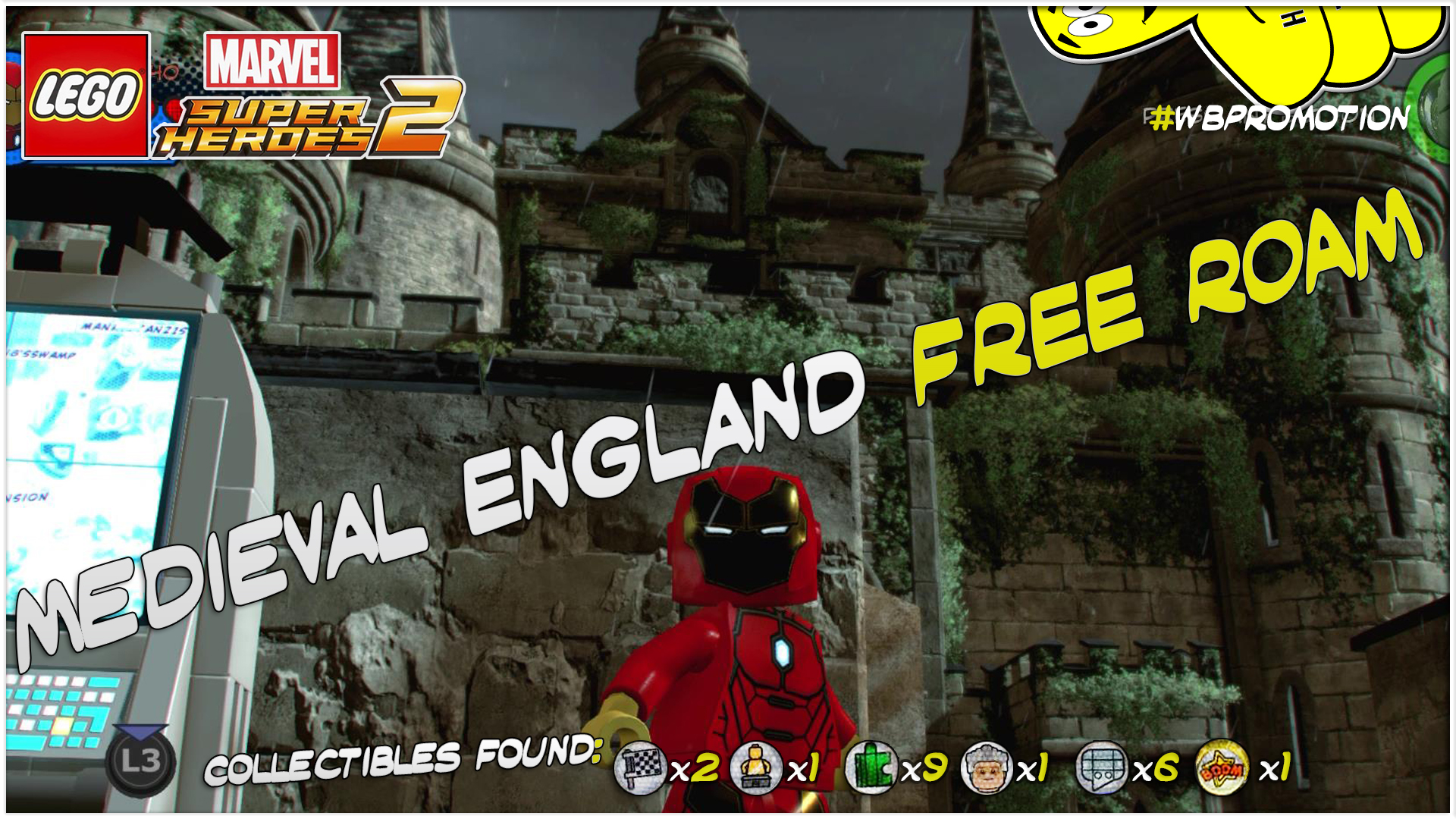 Lego Marvel Superheroes 2: Medieval England FREE ROAM (All Collectibles) – HTG