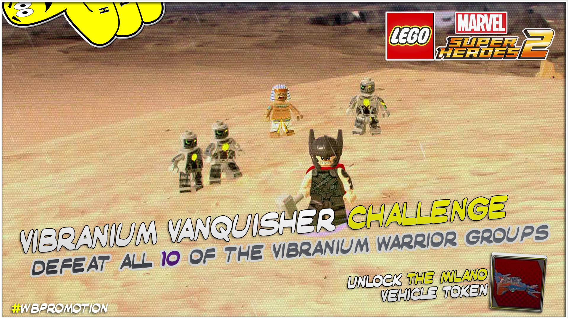 Lego Marvel Superheroes 2: Vibranium Vanquisher Challenge – HTG