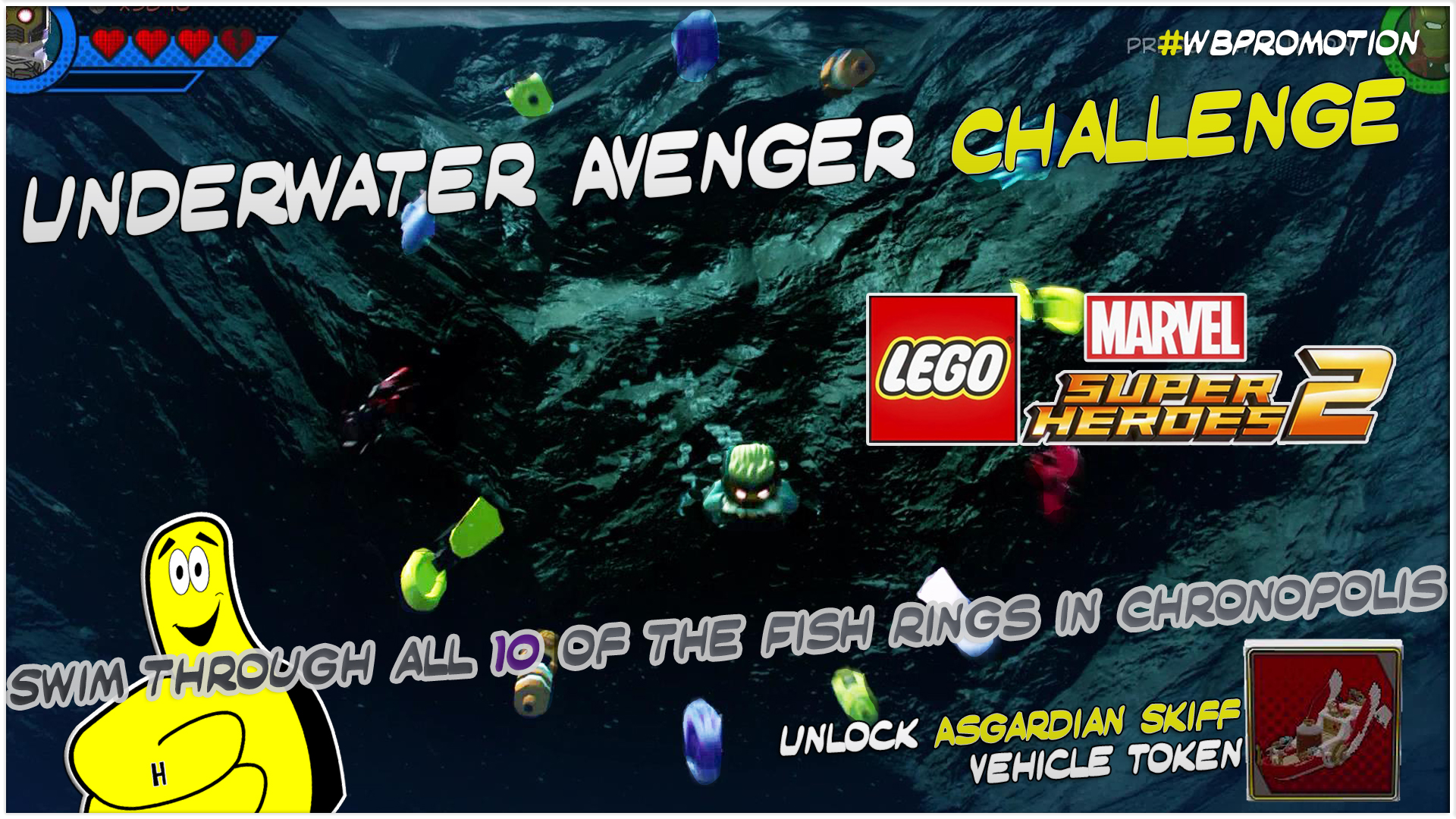 Sump Foresee hvid Lego Marvel Superheroes 2: Underwater Avenger Challenge – HTG – Happy  Thumbs Gaming