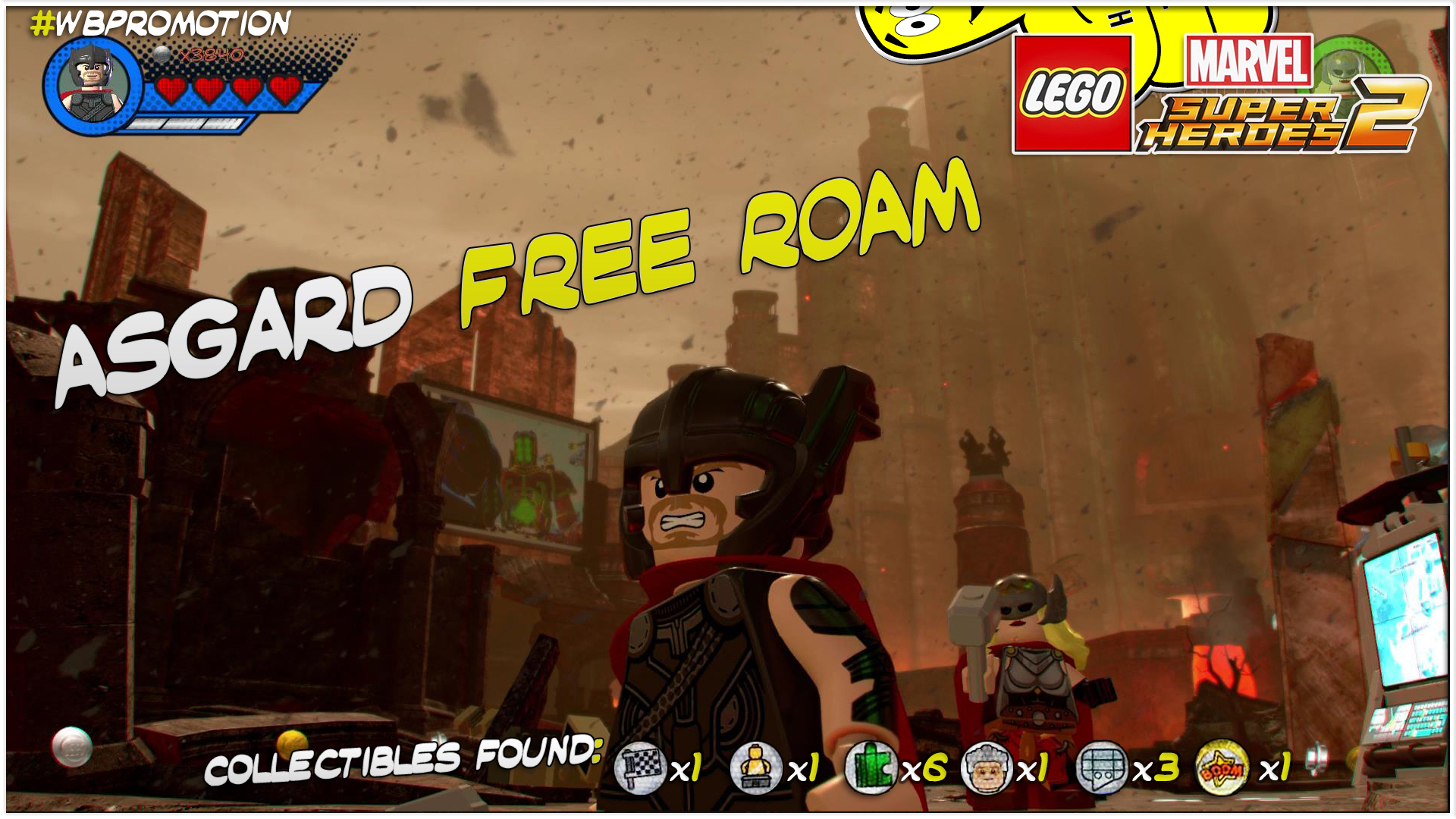 Lego Marvel Superheroes 2: Asgard FREE ROAM (All Collectibles) – HTG