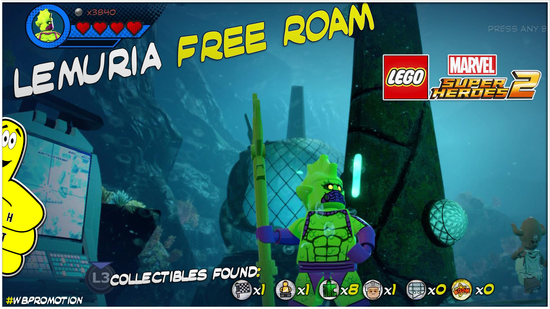 Lego Marvel Superheroes 2: Lemuria FREE ROAM (All Collectibles) – HTG