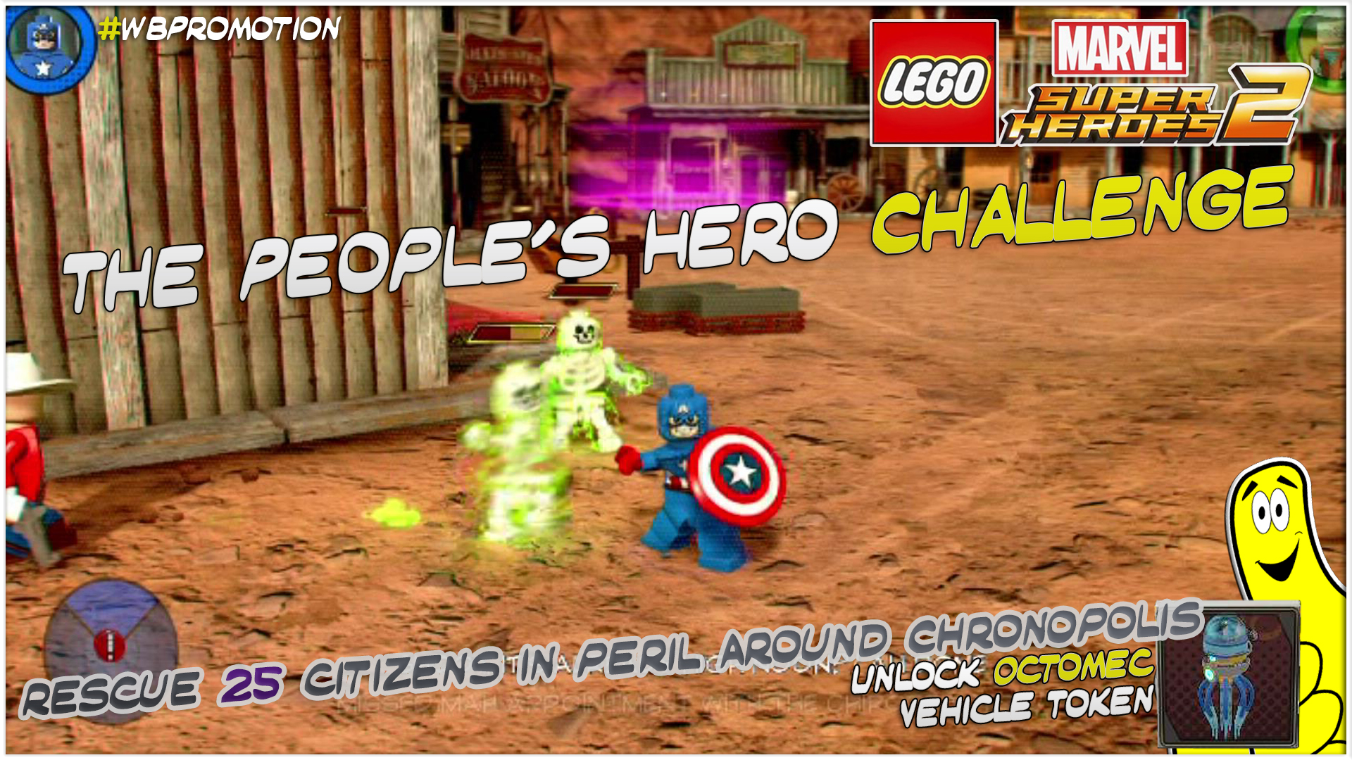 Lego Marvel Superheroes 2: The People’s Hero Challenge – HTG