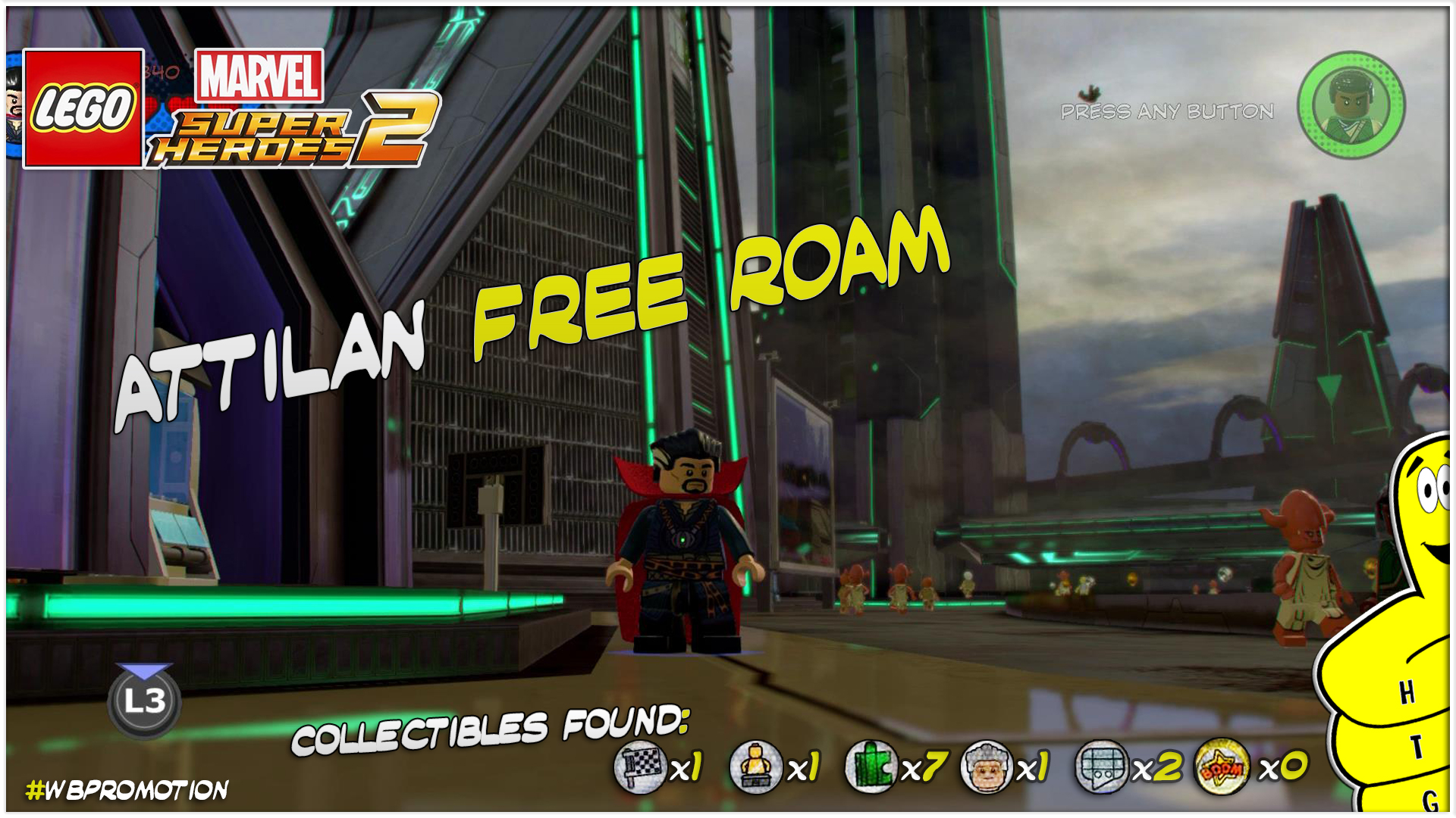 Lego Marvel Superheroes 2: Attilan FREE ROAM (All Collectibles) – HTG