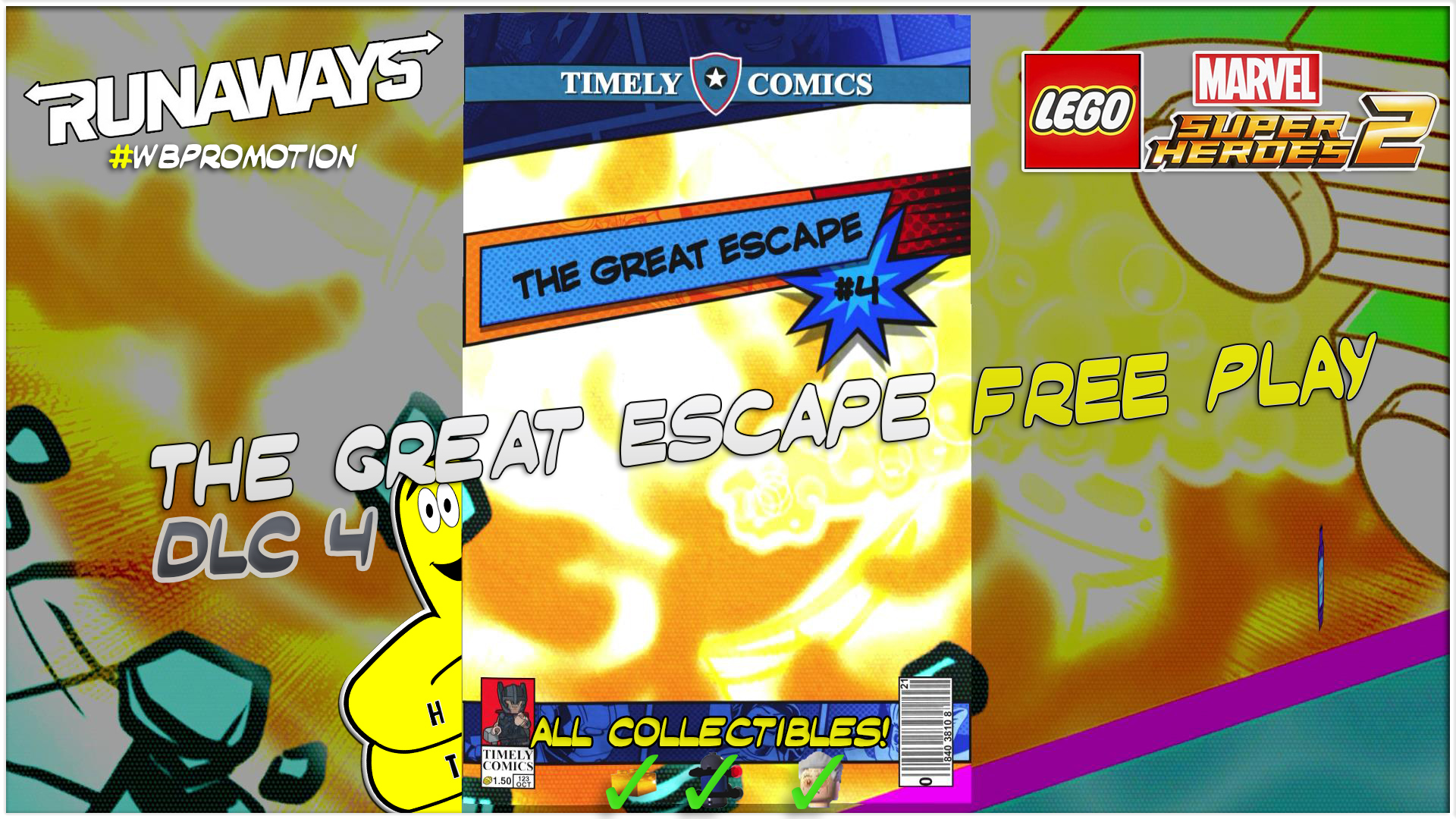 Lego Marvel Superheroes 2: The Great Escape (Runaways) DLC FREE PLAY – HTG