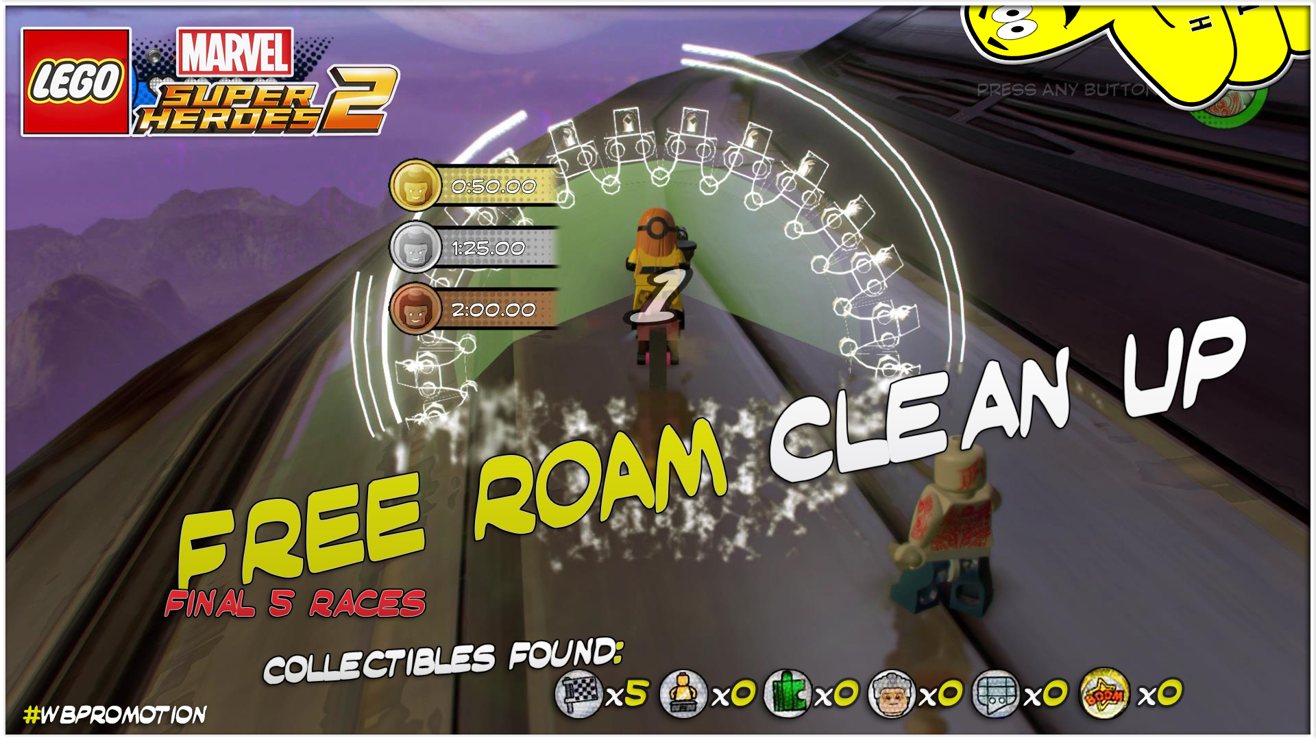 Lego Marvel Superheroes 2: FREE ROAM Clean Up – HTG