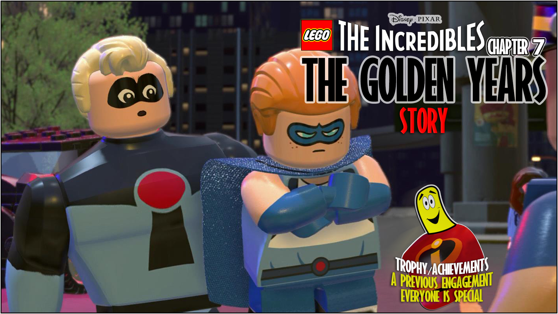 Lego The Incredibles: Chapter 7 / The Golden Years STORY – HTG