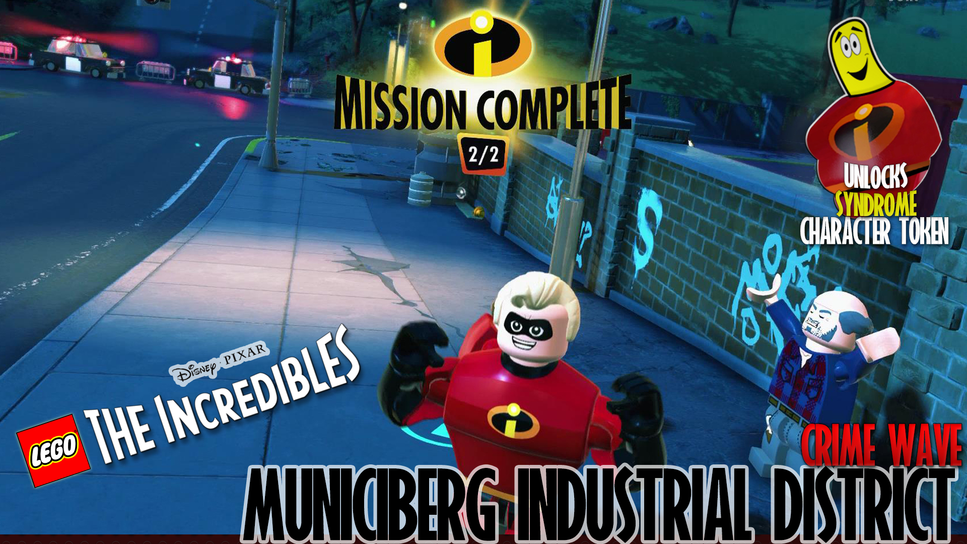 Lego The Incredibles: Municiberg / Industrial District CRIME WAVE – HTG