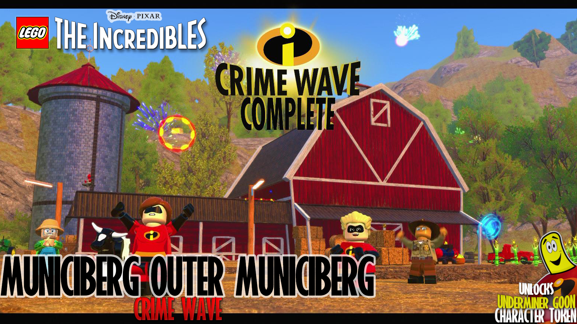 Lego The Incredibles: Municiberg / Outer Municiberg CRIME WAVE – HTG