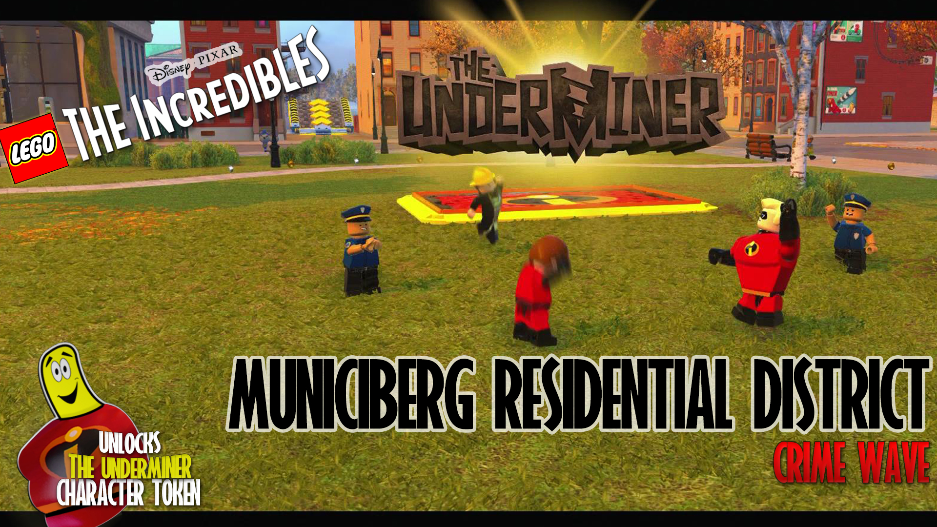 Lego The Incredibles: Municiberg / Residential District CRIME WAVE – HTG