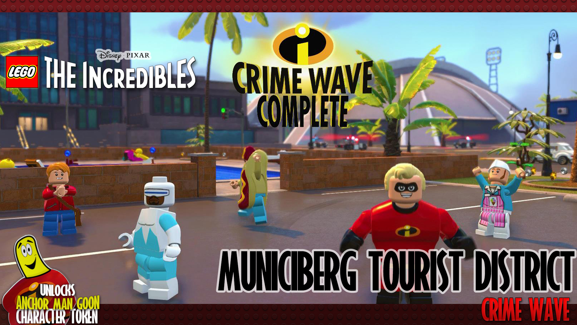 Lego The Incredibles: Municiberg / Tourist District CRIME WAVE – HTG