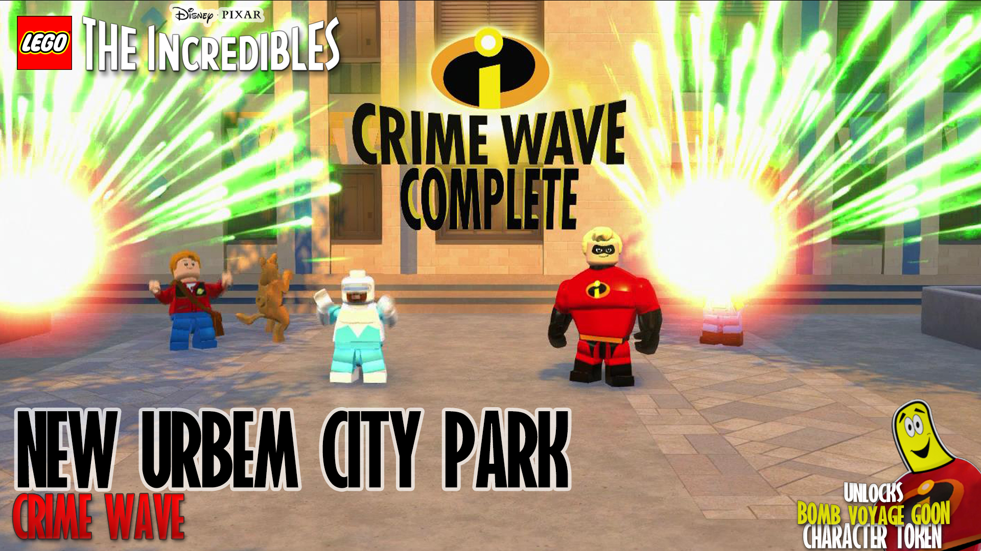 Lego The Incredibles: New Urbem / City Park CRIME WAVE – HTG