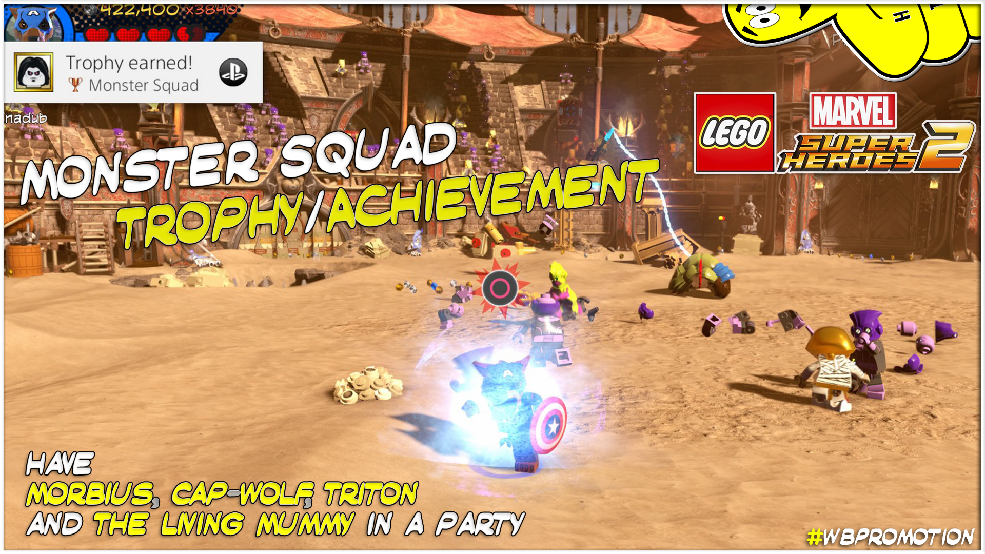 Lego Marvel Superheroes 2: Monster Squad Trophy/Achievement – HTG